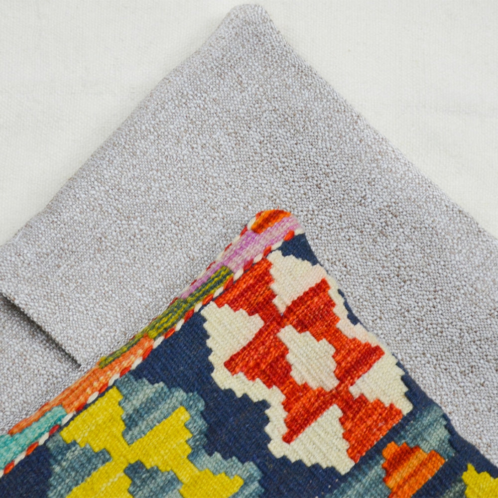 El Dokuma Afgan Kilim Kırlent Kılıfı