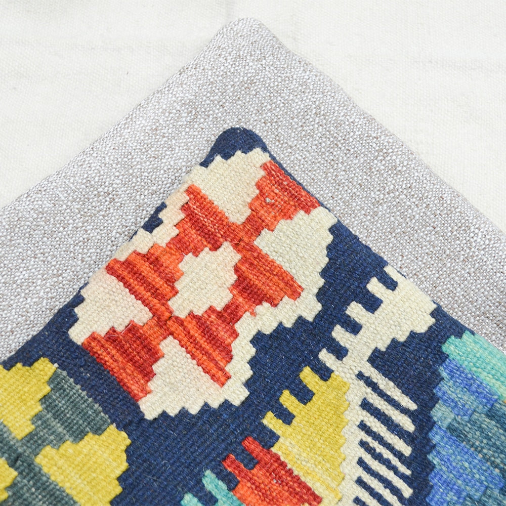 El Dokuma Afgan Kilim Kırlent Kılıfı