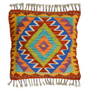 El Dokuma Afgan Kilim Kırlent Kılıfı