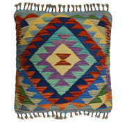 El Dokuma Afgan Kilim Kırlent Kılıfı