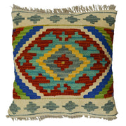 El Dokuma Afgan Kilim Kırlent Kılıfı