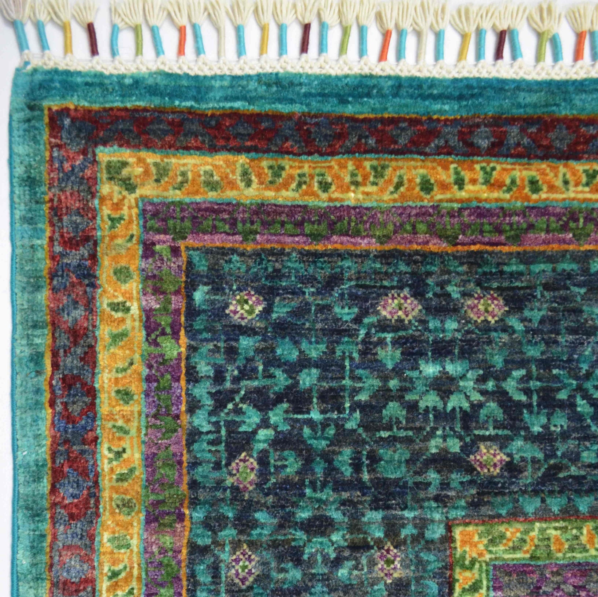 El Dokuma Afgan Memlük Halısı 175x241 cm-Kilim & Halı-KilimCo-NowShopFun