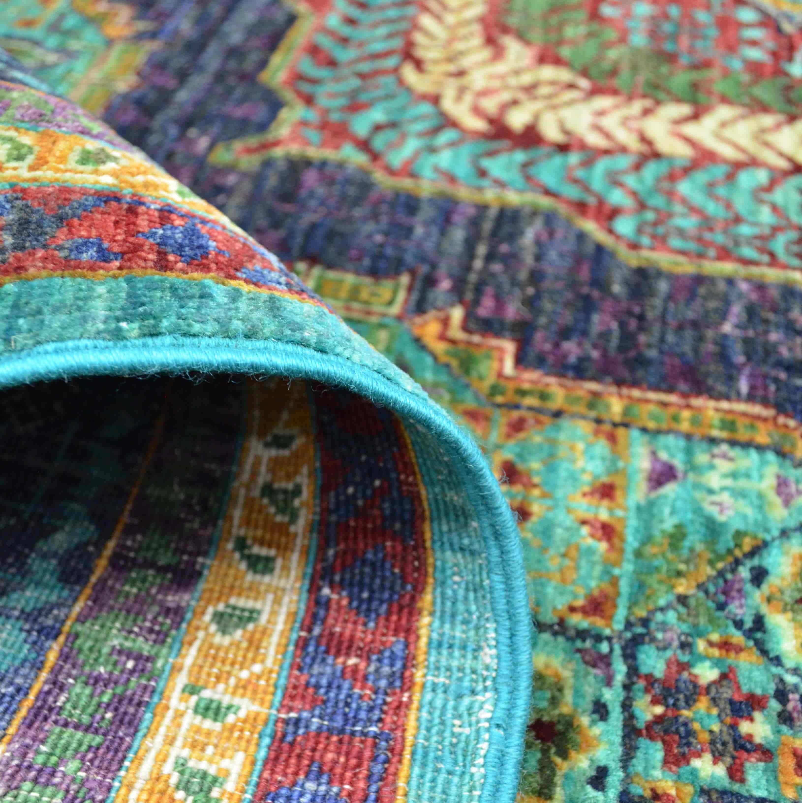 El Dokuma Afgan Memlük Halısı 175x241 cm-Kilim & Halı-KilimCo-NowShopFun