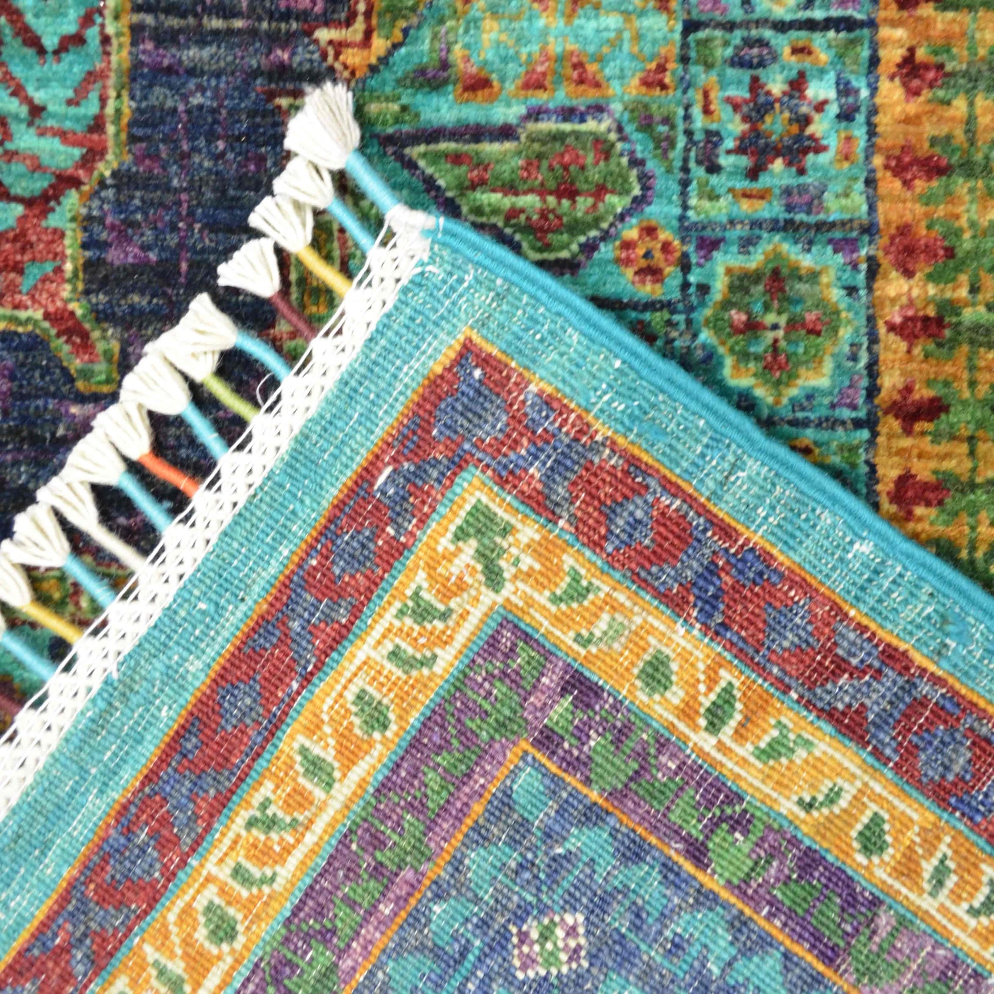 El Dokuma Afgan Memlük Halısı 175x241 cm-Kilim & Halı-KilimCo-NowShopFun