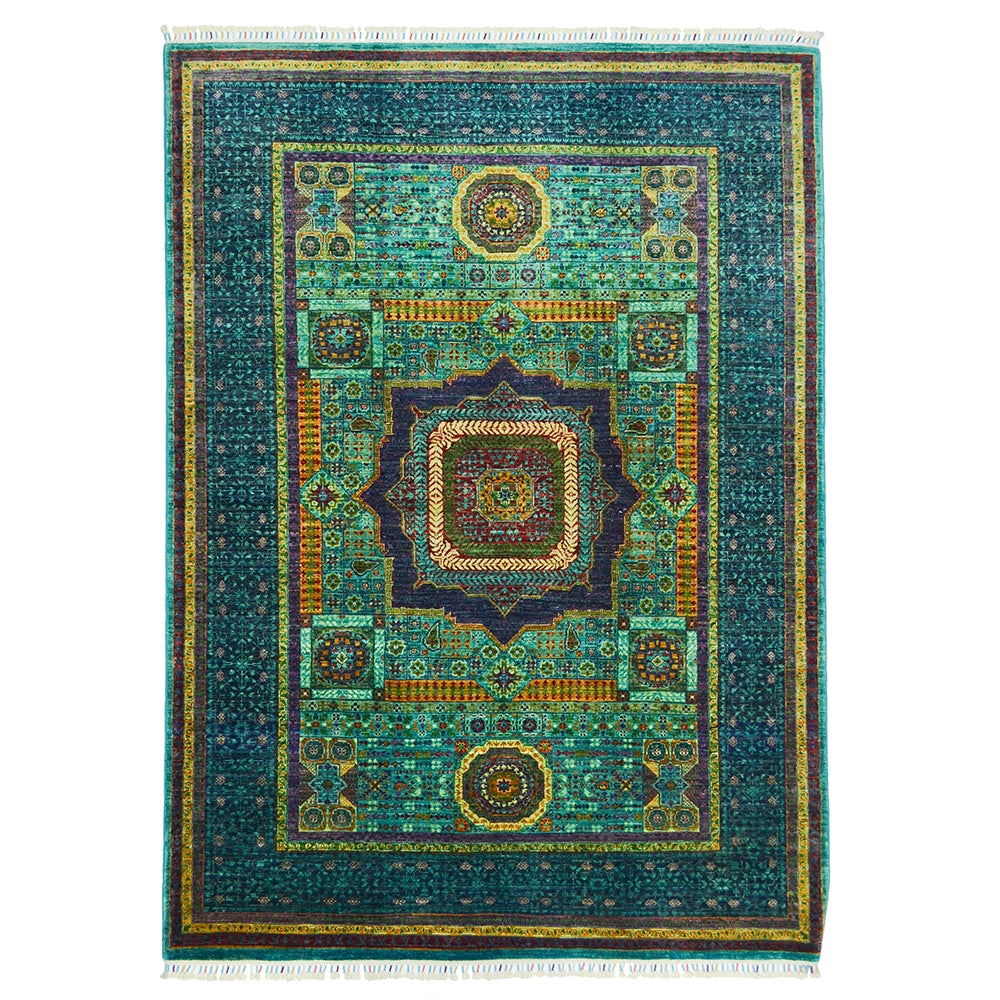 El Dokuma Afgan Memlük Halısı 175x241 cm-Kilim & Halı-KilimCo-NowShopFun