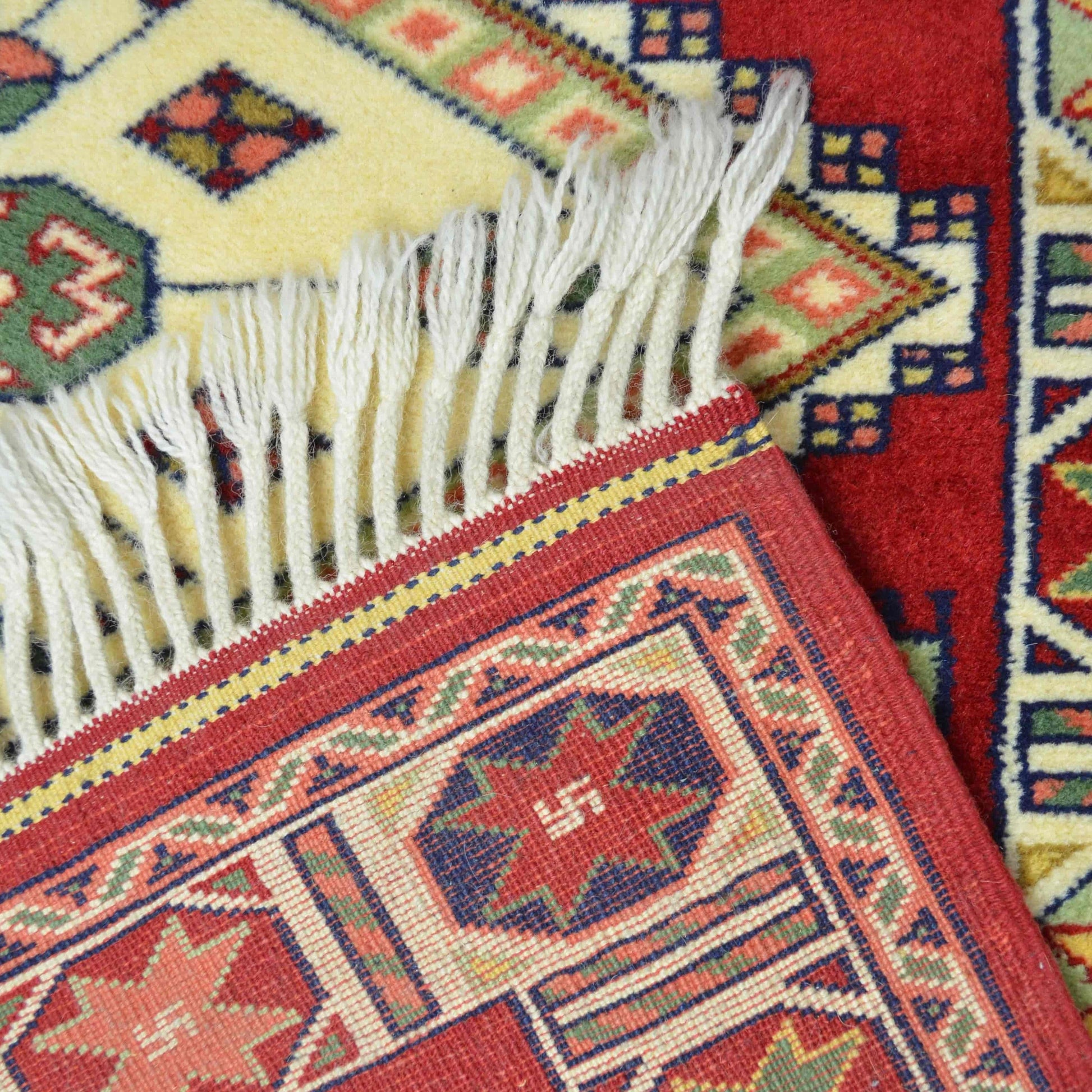 El Dokuma Antik Yörük Halısı-Kilim & Halı-KilimCo-78x124 cm-NowShopFun