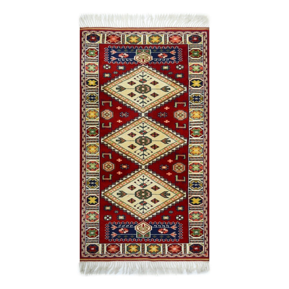 El Dokuma Antik Yörük Halısı-Kilim & Halı-KilimCo-80x155 cm-NowShopFun
