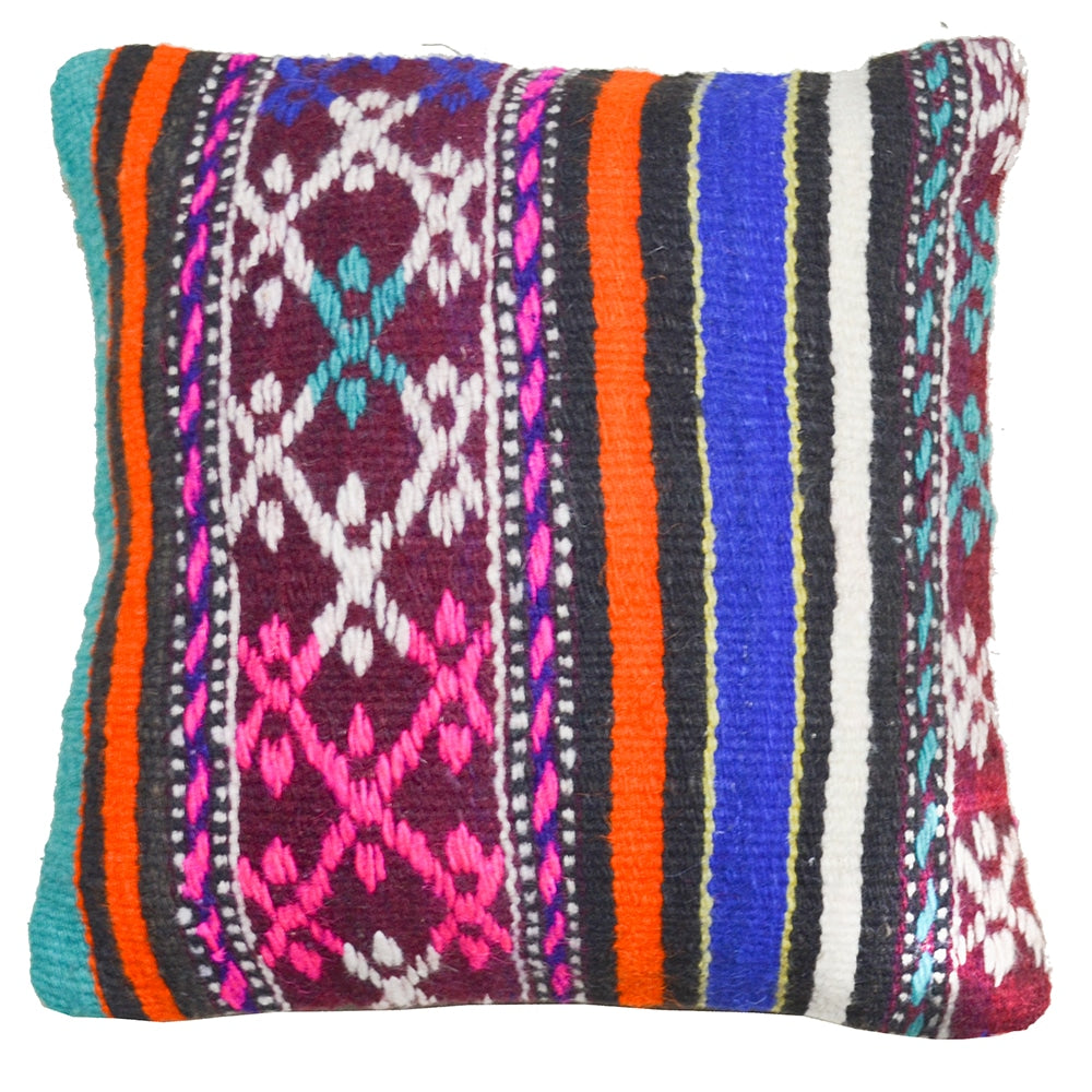 El Dokuma Kilim Kırlent Kılıfı-Kırlent Kılıfı-KilimCo-NowShopFun