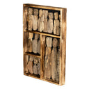 El Oyması İnsan Figürlü Driftwood Ahşap Duvar Panosu 40 x 60 cm (Type 5)-Duvar Aksesuarı-Artika Design-NowShopFun
