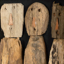 El Oyması İnsan Figürlü Driftwood Ahşap Duvar Panosu 40 x 60 cm (Type 5)-Duvar Aksesuarı-Artika Design-NowShopFun