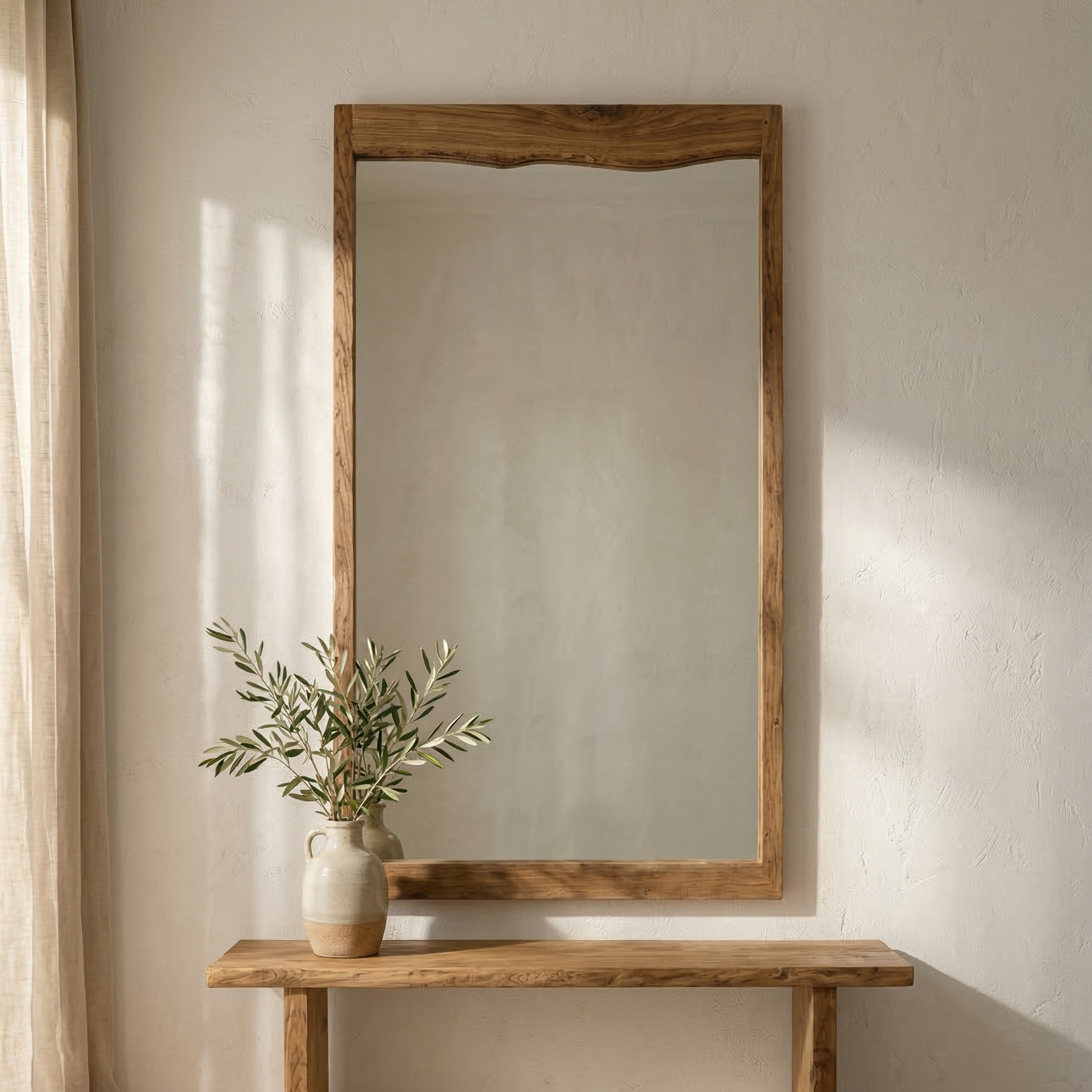 El Yapımı Masif Ahşap Ayna Koleksiyonu I