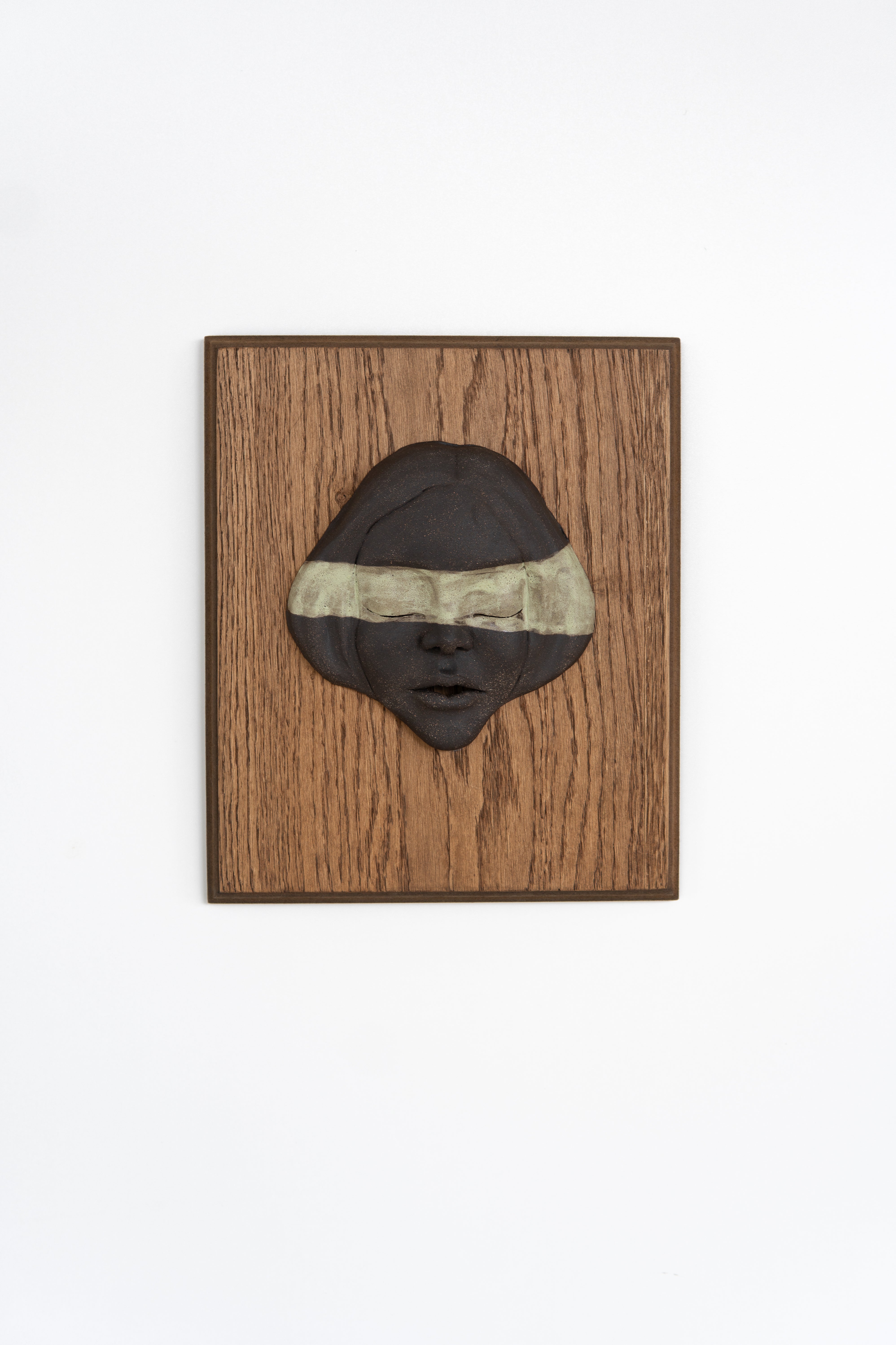 El Yapımı Seramik Ahşap Çerçeve Duvar Heykeli