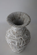 El Yapımı Vintage Görünümlü Stoneware Vazo-Maku Ceramic-NowShopFun