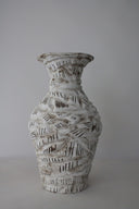 El Yapımı Vintage Görünümlü Stoneware Vazo-Maku Ceramic-NowShopFun