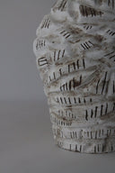 El Yapımı Vintage Görünümlü Stoneware Vazo-Maku Ceramic-NowShopFun