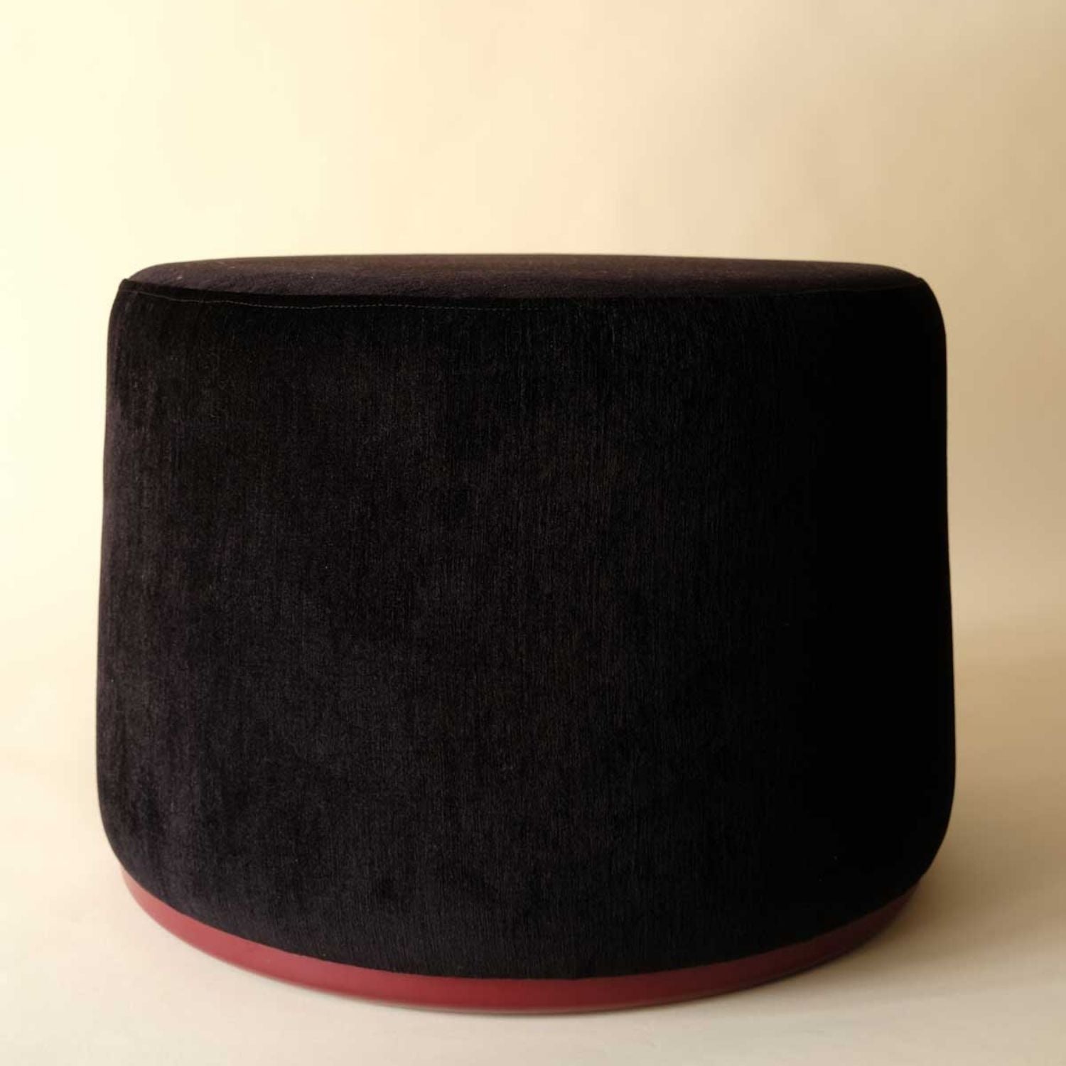 Elara Kadife Yuvarlak Puf