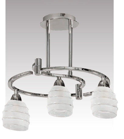 Elena Sarkit 3l Chrome Ø40*88x33 Cm E14 3x20w