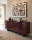 Elina Oval Detaylı Modern Konsol