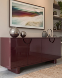 Elina Oval Detaylı Modern Konsol