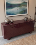 Elina Oval Detaylı Modern Konsol