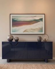 Elina Oval Detaylı Modern Konsol