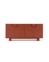 Elina Oval Detaylı Modern Konsol