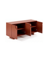 Elina Oval Detaylı Modern Konsol