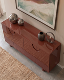 Elina Oval Detaylı Modern Konsol