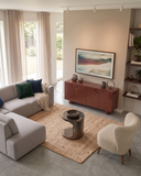 Elina Oval Detaylı Modern Konsol