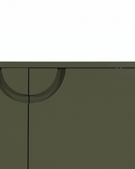 Elina Oval Detaylı Modern Konsol