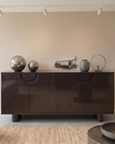Elina Oval Detaylı Modern Konsol