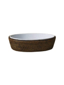 Elips Rattan Fırın Kabı