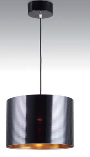 Elisa Sarkit 1l Black Ø50x165 Cm E27 1x100w