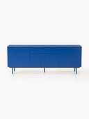 Elona Modern Dressoir Mat Kraliyet Mavisi