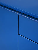 Elona Modern Dressoir Mat Kraliyet Mavisi