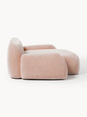 Elora XL Modern & Modüler Tasarım Dokulu Kadife Döşemeli Berjer-Berjer-Innature Home-Açık Bej-NowShopFun