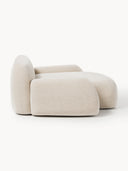 Elora XL Modern & Modüler Tasarım Dokulu Kadife Döşemeli Berjer-Berjer-Innature Home-Açık Bej-NowShopFun