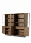 Elpron Hazeranlı Ahşap Büfe & Kitaplık-Latanwood-NowShopFun