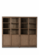 Elpron Hazeranlı Ahşap Büfe & Kitaplık-Latanwood-NowShopFun