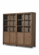 Elpron Hazeranlı Ahşap Büfe & Kitaplık-Latanwood-NowShopFun