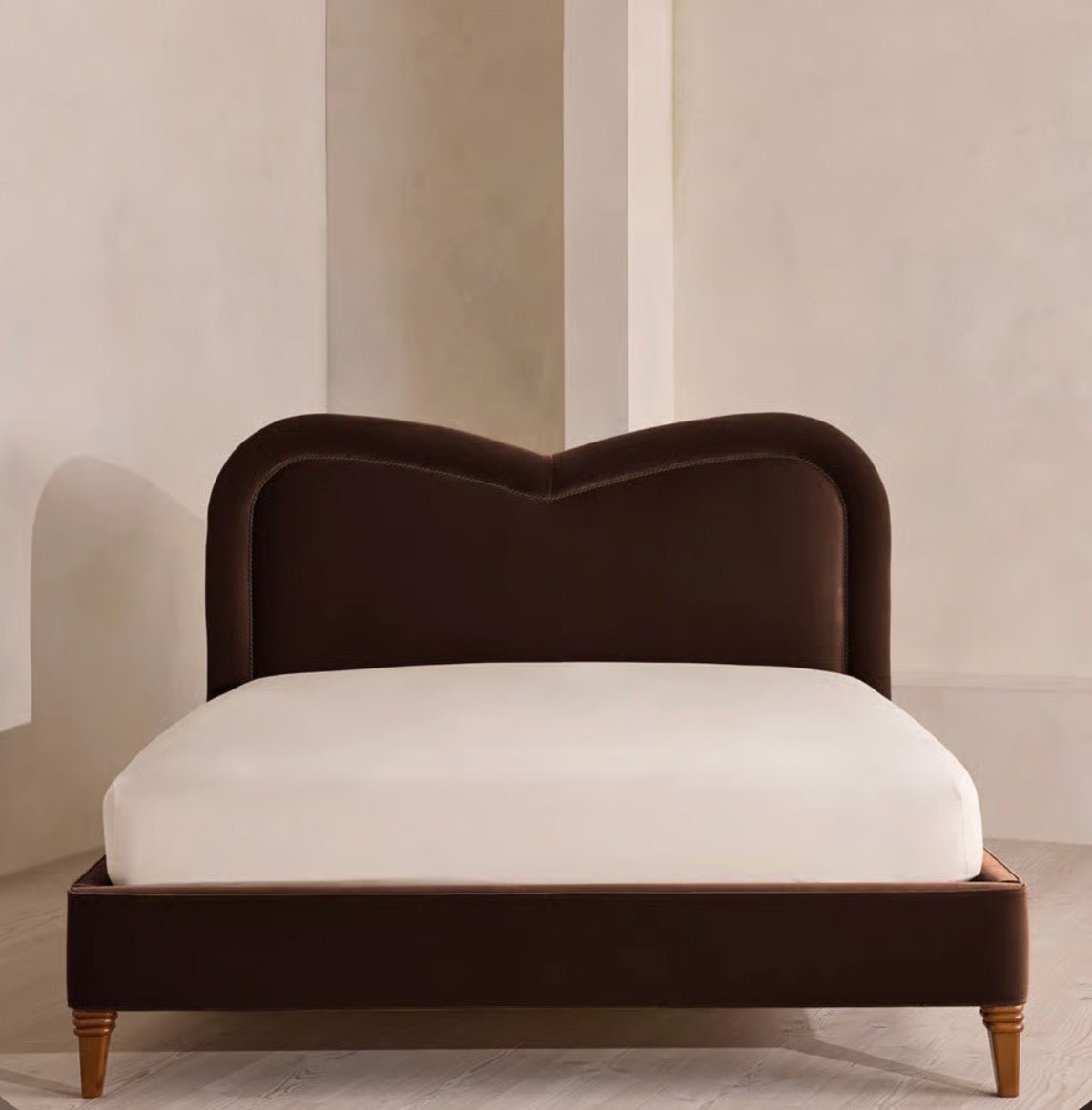 Elvory Karyola-Sofalab-Bordo-NowShopFun