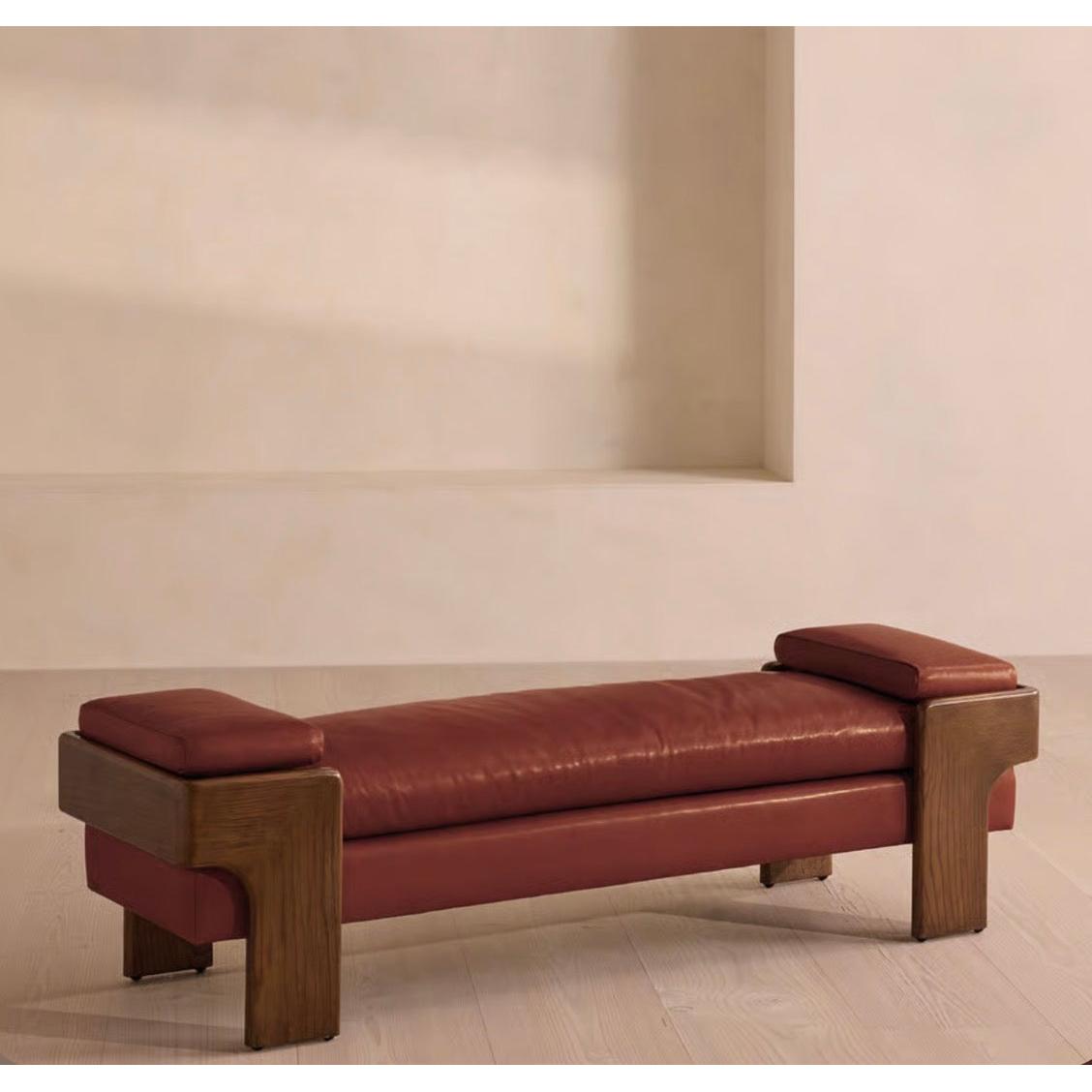 Elysor Deri Bench