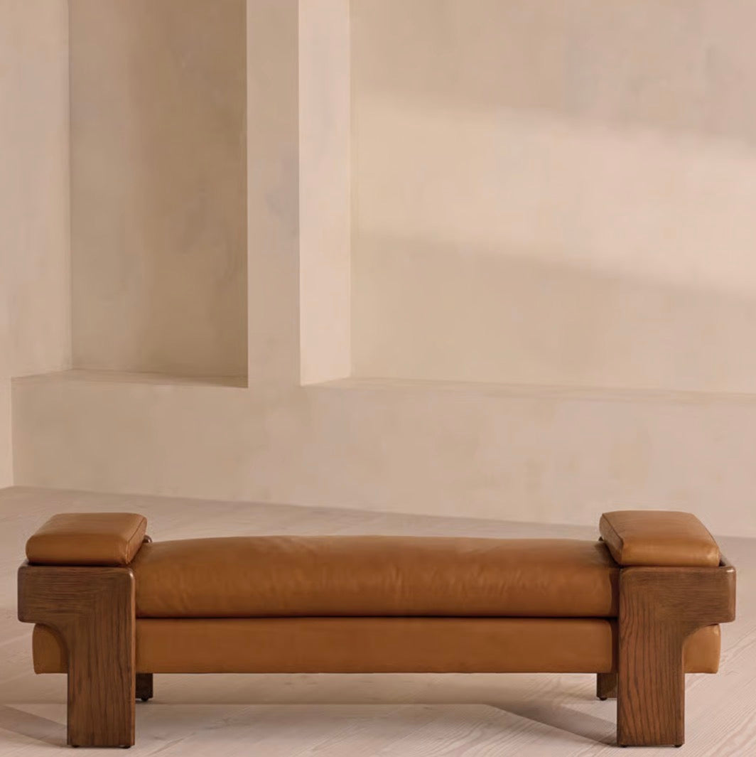Elysor Deri Bench