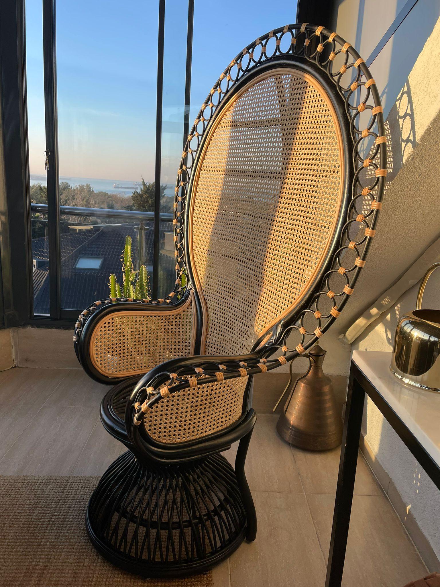 Emanuelle Rattan Koltuk