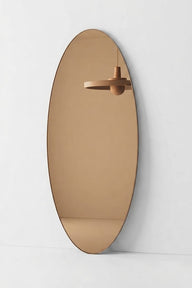 Enigma Oval Ayna-Ayna-Yapı Cam-Bronz-NowShopFun