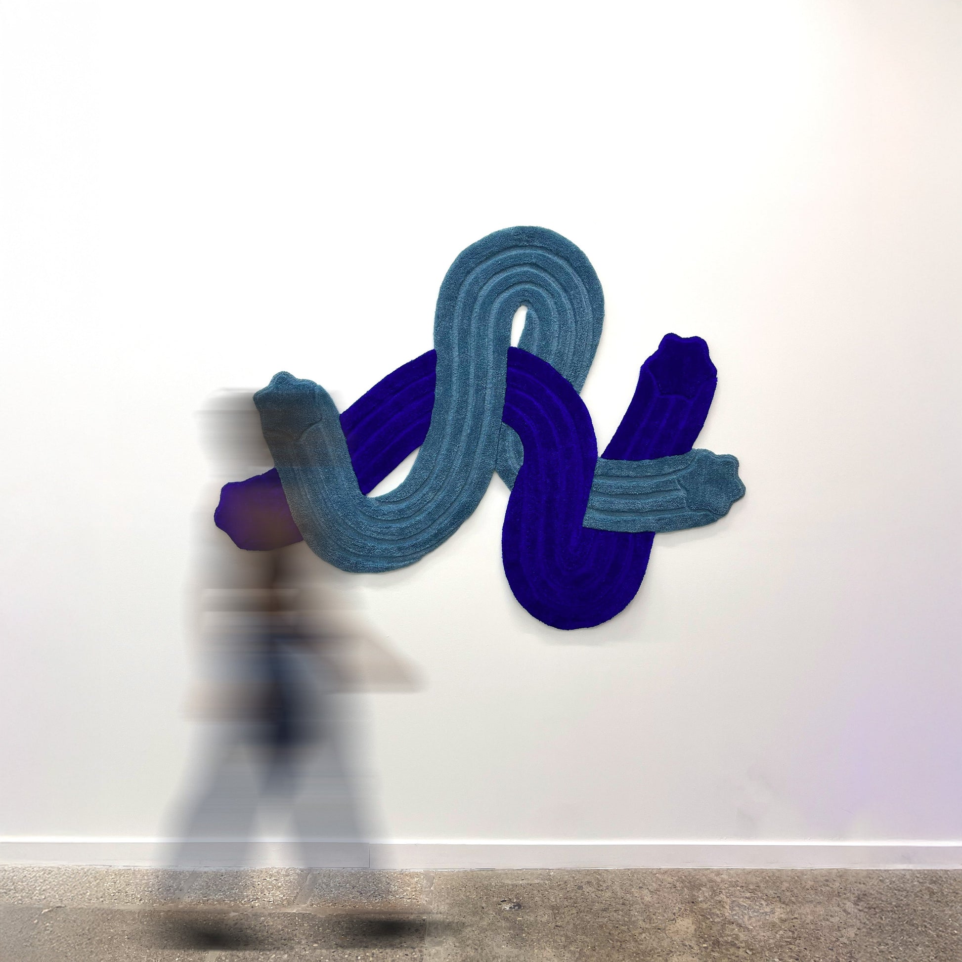 Entwine Rug Blue + Mint