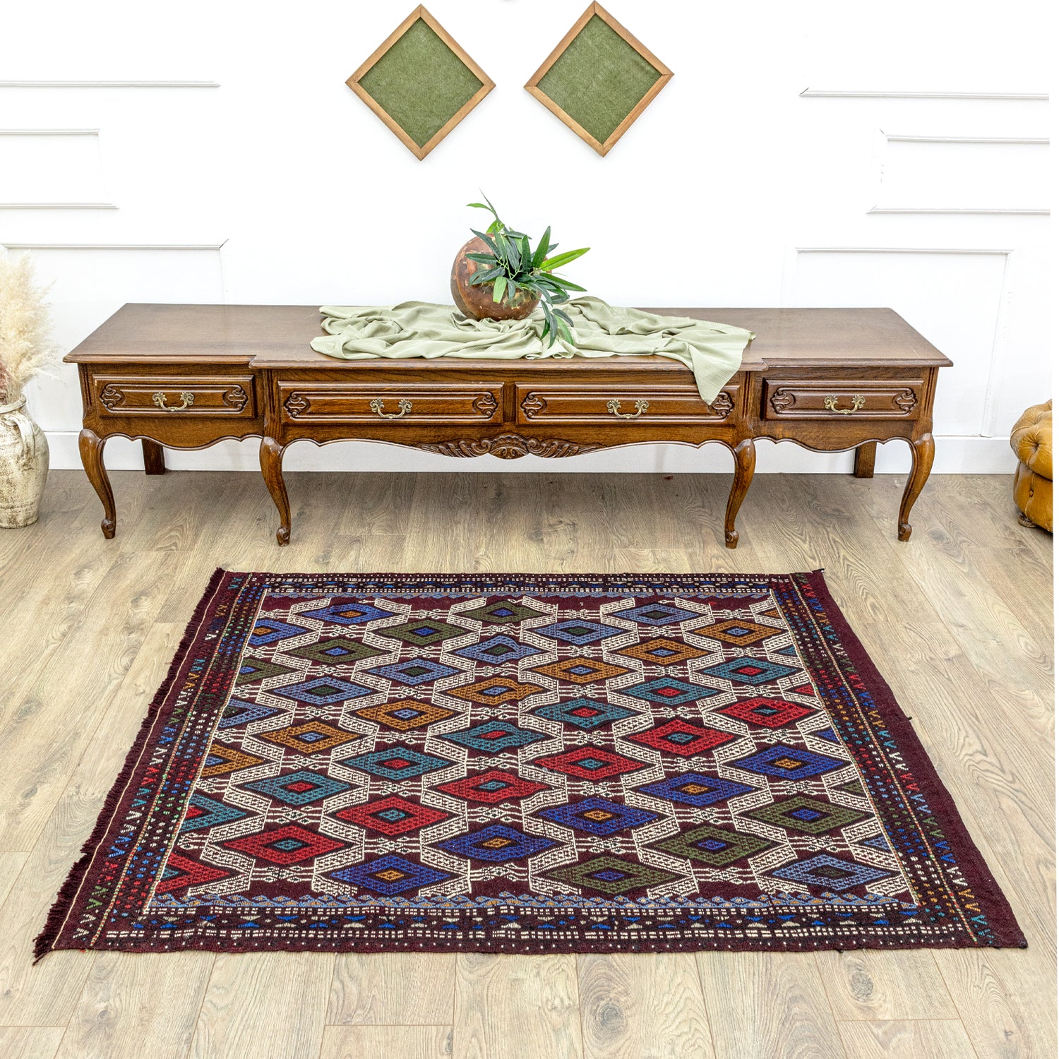 Esil El Dokuma Cicim Kilim 131x157 cm