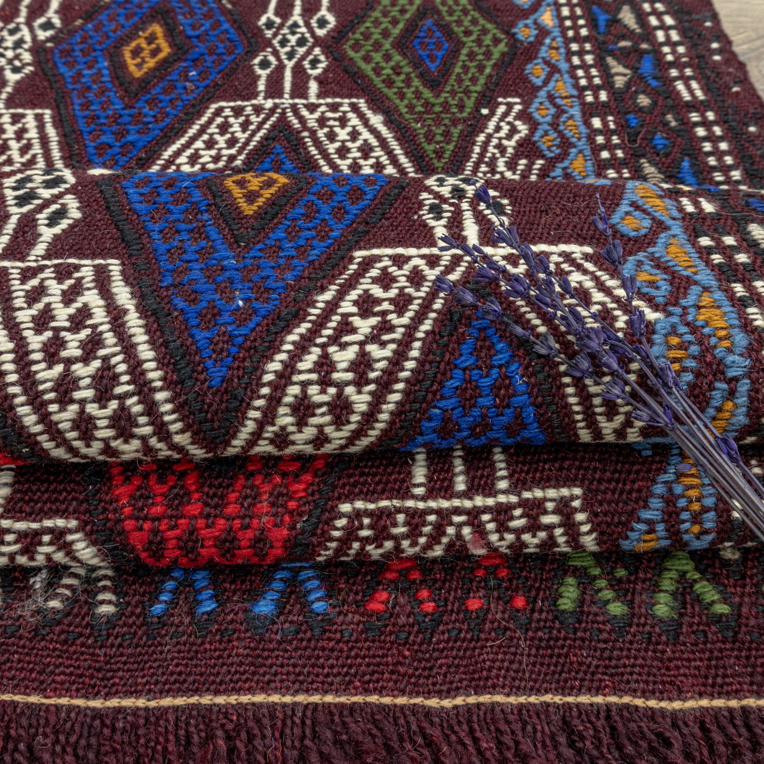 Esil El Dokuma Cicim Kilim 131x157 cm