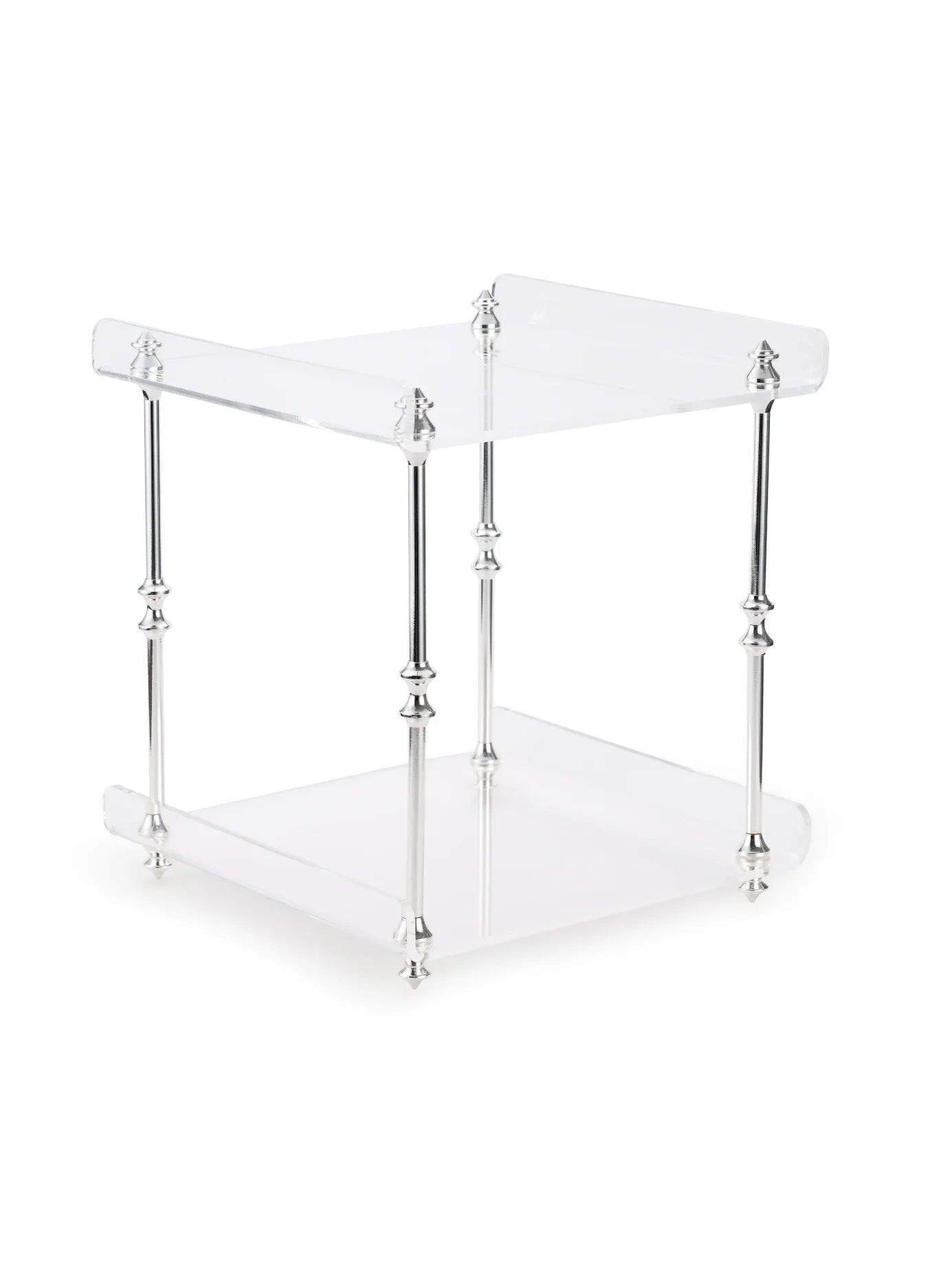 Espera Çift Katlı Gümüş Organizer