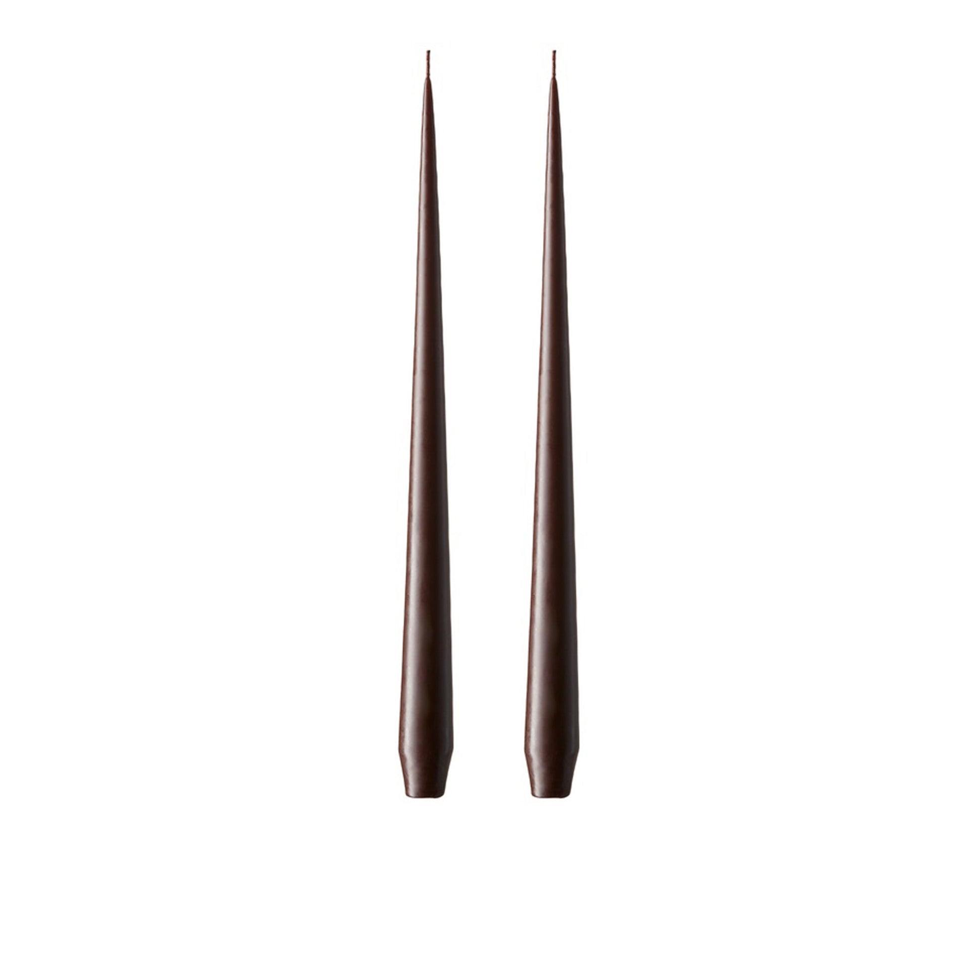 Espresso Kokusuz 2'Li Konik Mum 32 Cm